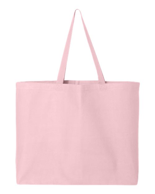 Q-Tees 25L Jumbo Heavy Cotton Canvas Tote