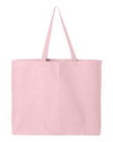Q-Tees 25L Jumbo Heavy Cotton Canvas Tote