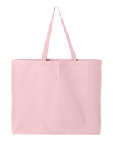 Q-Tees 25L Jumbo Heavy Cotton Canvas Tote