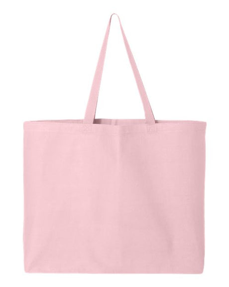 Q-Tees 25L Jumbo Heavy Cotton Canvas Tote