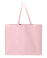 Q-Tees 25L Jumbo Heavy Cotton Canvas Tote