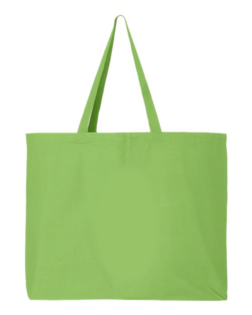 Q-Tees 25L Jumbo Heavy Cotton Canvas Tote
