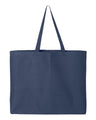 Q-Tees 25L Jumbo Heavy Cotton Canvas Tote