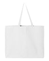 Q-Tees 25L Jumbo Heavy Cotton Canvas Tote