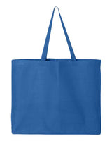 Q-Tees 25L Jumbo Heavy Cotton Canvas Tote