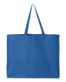 Q-Tees 25L Jumbo Heavy Cotton Canvas Tote