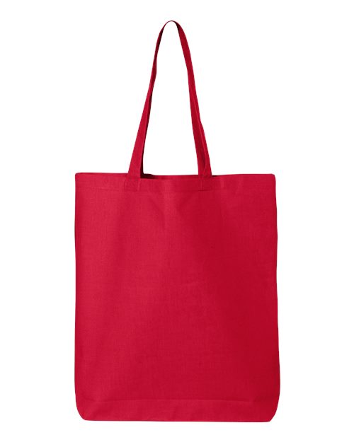 Q-Tees 12L Economical Cotton Tote Bag