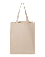 Q-Tees 27L Jumbo Heavy Cotton Canvas Shopping Bag