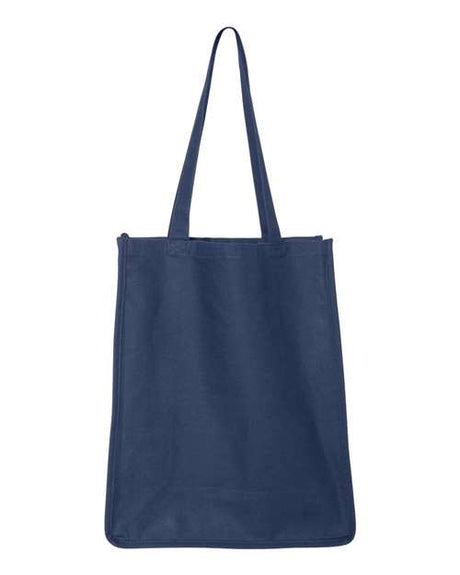 Q-Tees 27L Jumbo Heavy Cotton Canvas Shopping Bag