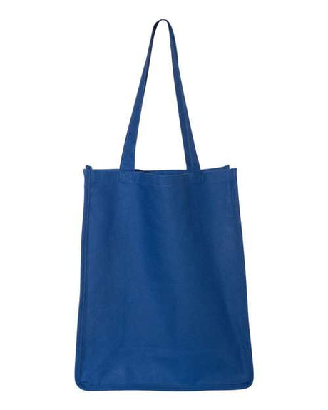 Q-Tees 27L Jumbo Heavy Cotton Canvas Shopping Bag