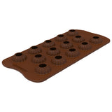 Silikomart Silicone Chocolate Mold, Winter Ball, 14 Cavities