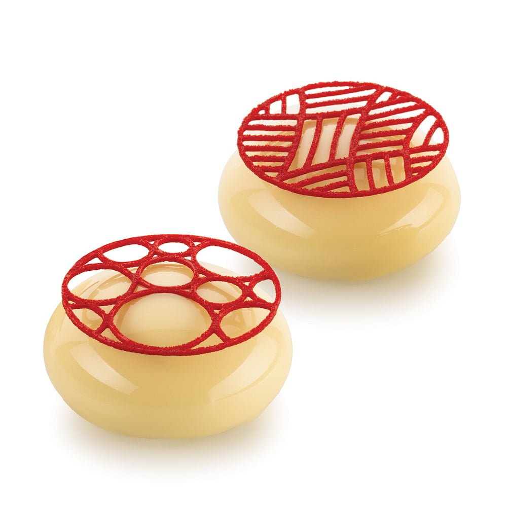 Silikomart SNOWBALL Decorative Silicone Mold, 6 Cavities