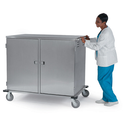 Lakeside LA5632 Low Profile Elite Tray Delivery Cart - 32 Tray Cap.