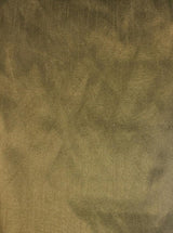 Antique Green Shantung Faux Silk Polyester Drapery Fabric - Solid, 57" Width (1 Yard)