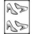 3D High Heel Shoe Hard Candy Mold