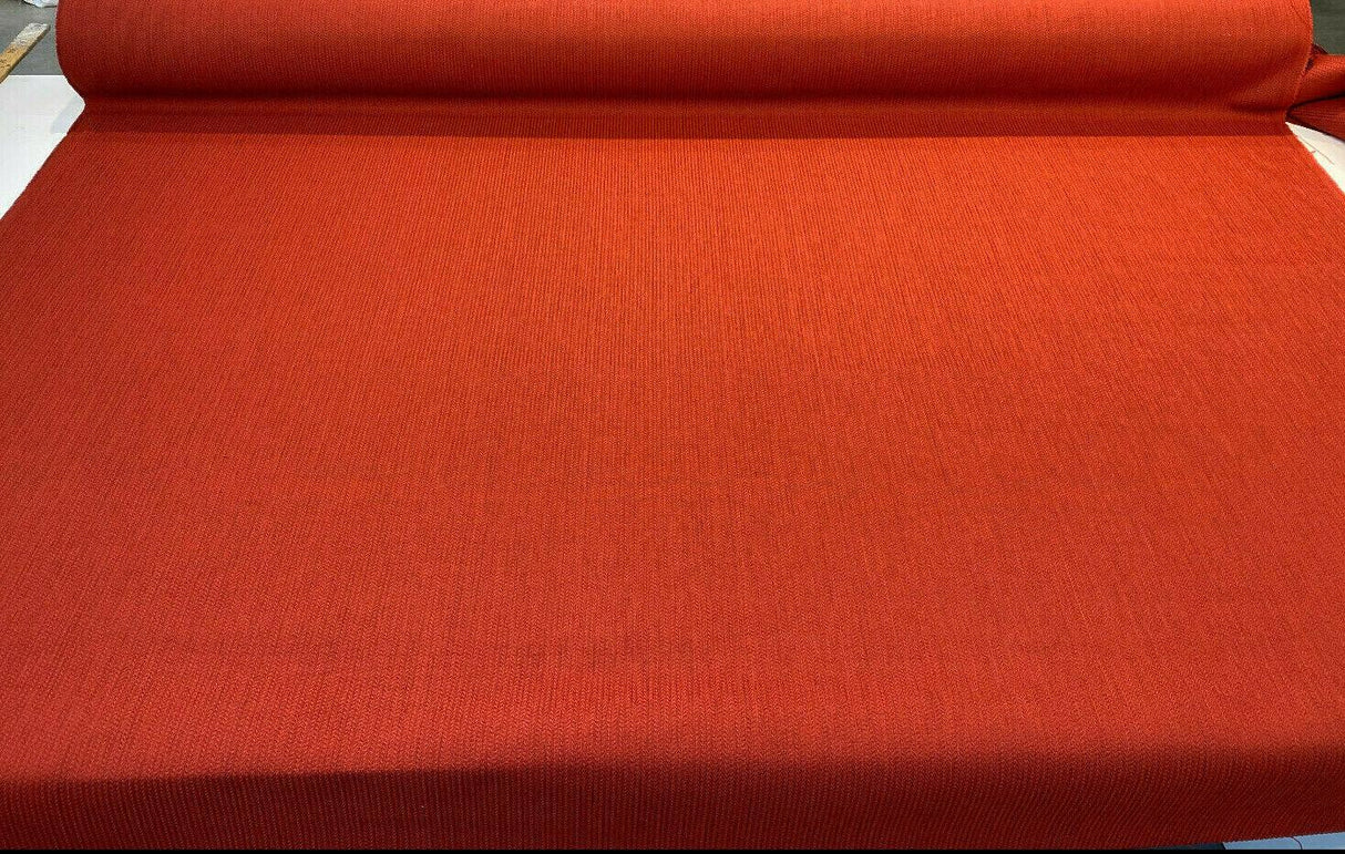 Richloom Outdoor Solarium Woven Ribtex Olefin Fabric - Red, Woven, 54" Width (1 Yard)