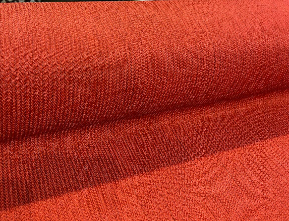 Richloom Outdoor Solarium Woven Ribtex Olefin Fabric - Red, Woven, 54" Width (1 Yard)