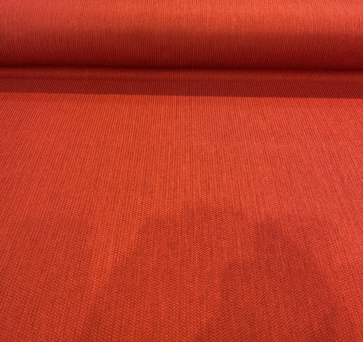 Richloom Outdoor Solarium Woven Ribtex Olefin Fabric - Red, Woven, 54" Width (1 Yard)