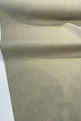 Richloom Outdoor Solarium Woven Ribtex Olefin Fabric - Taupe, Small Stripes, 54" Width (1 Yard)