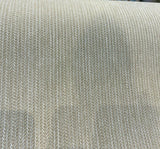 Richloom Outdoor Solarium Woven Ribtex Olefin Fabric - Taupe, Small Stripes, 54" Width (1 Yard)