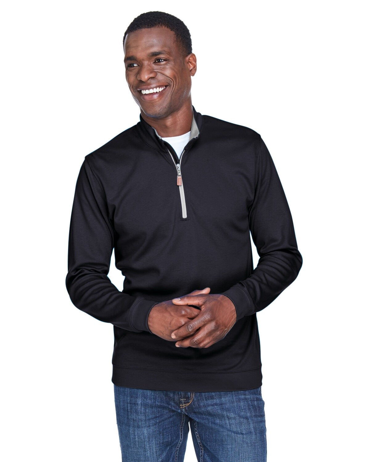 Devon & Jones® Men's DRY Performance Quarter-Zip