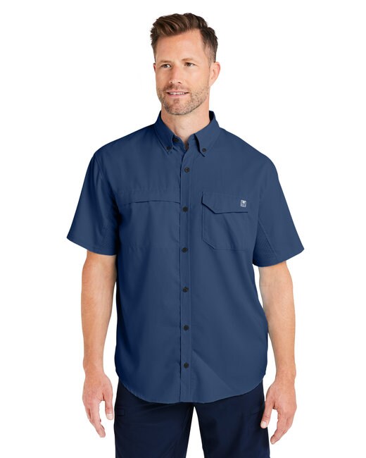 HUK® Men's Tide Point Short Sleeve Shirt