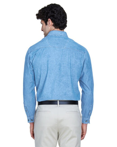 UltraClub® para hombre Cypress Denim con bolsillo  