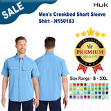 HUK® Men's Creekbed Short Sleeve Shirt