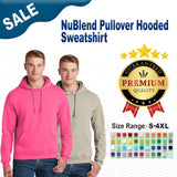 Jerzees® NuBlend Pullover Hooded Sweatshirt