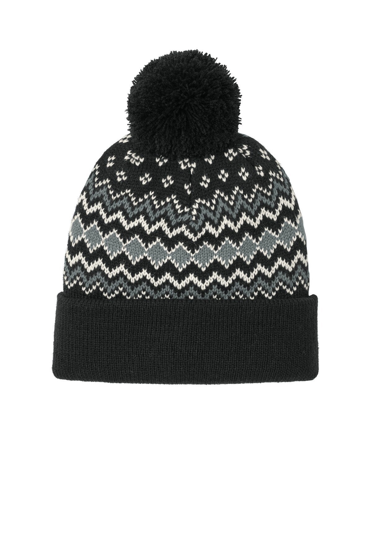 Port Authority® Alpine Pom Beanie