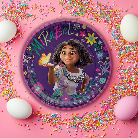 8 Ct. Disney’s Encanto Party Paper Dinner Plates