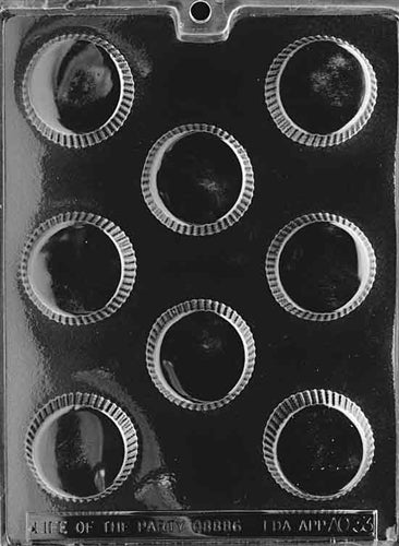 Large Peanut Butter Cup Chocolate Mold - LPAO033