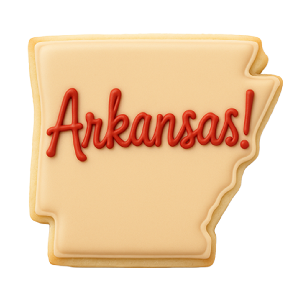 State Of Arkansas Cookie Cutter 4 in B1918