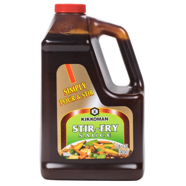 Kikkoman Stir-Fry Sauce 4.87 lb. - 6/Case