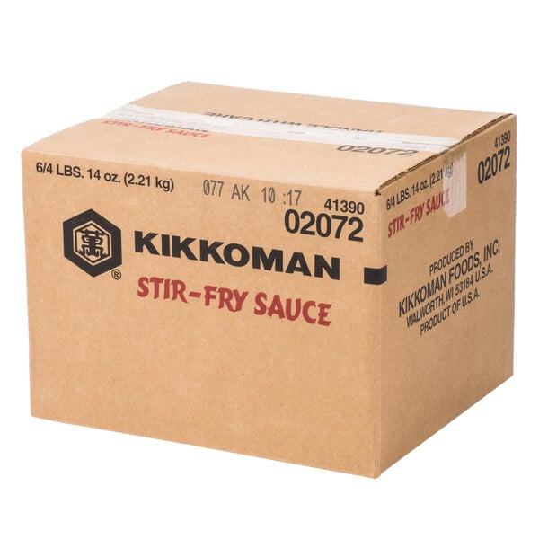 Kikkoman Stir-Fry Sauce 4.87 lb. - 6/Case