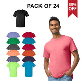 24 Pack: Gildan® Heavy Cotton Crewneck Short Sleeve T-Shirt