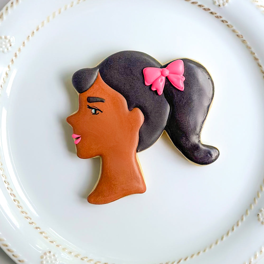 Ann Clark Doll Head Cookie Cutter, 4"