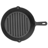 Tomlinson Cast Iron Ribbed Grill Pan, 11-1/4" Dia., Case of 6