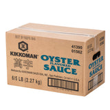 Kikkoman 5 lb Preservative Free Oyster Flavored Sauce - 6/Case