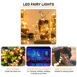 100 LED Battery Operated String Lights with Remote