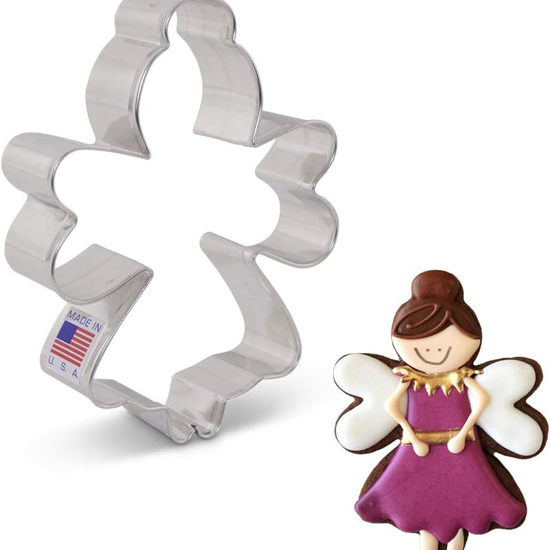 Ann Clark Sugar Plum Tooth Fairy Cookie Cutter, 4.5"