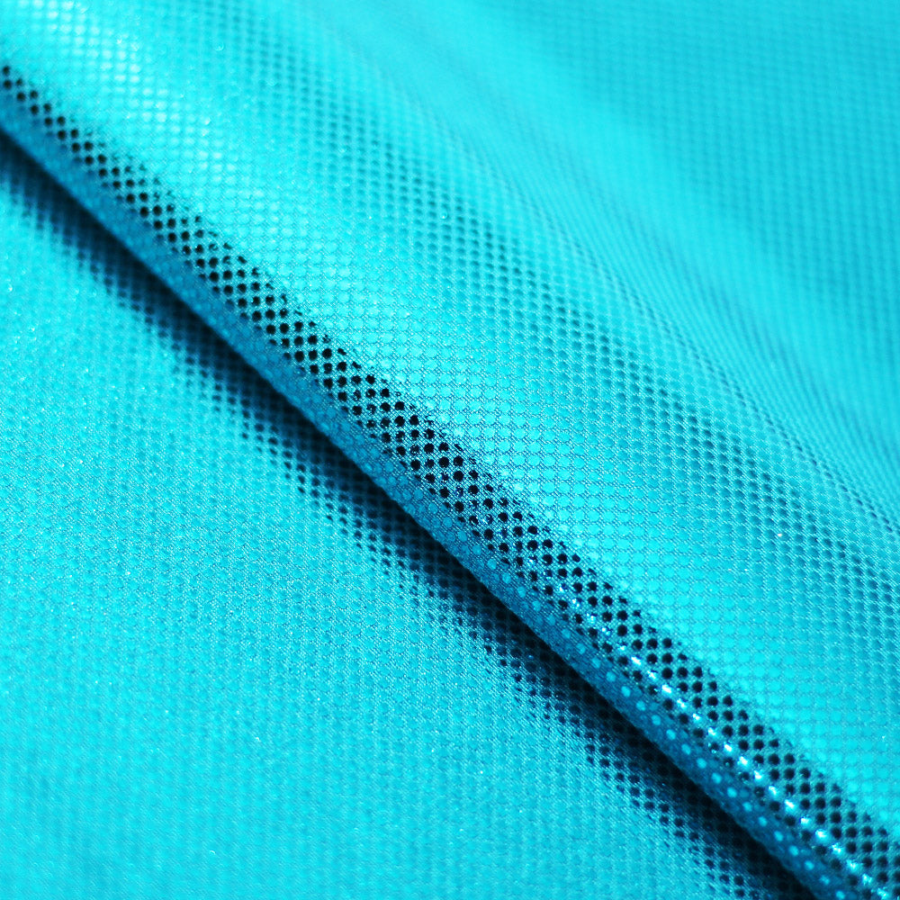 Sparkle Tone Nylon Spandex Fabric - Assorted Colors, Solid Hologram, 58/60" Width (1 Yard)