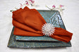 Polyester Dinner Napkin Sample 20x20 Rust/Burnt Orange