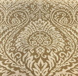 High Note Linen Fabric - Chalk White Floral, 54" Width (1 Yard)
