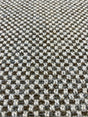 Swavelle Morriston Polyester Acrylic Fabric - Off White With Truffle Brown And Gray, 55" Width (1 Yard)