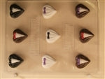 Heart Tuxedo Chocolate Mold - CCW075