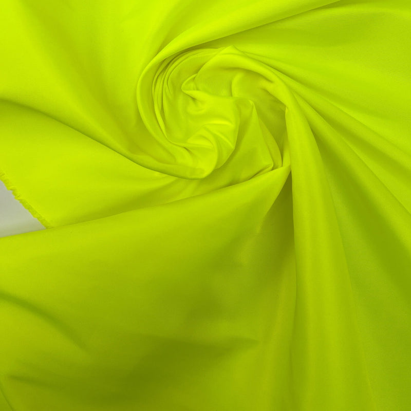 Polyamide Rep Weave Fabric Yellow Green