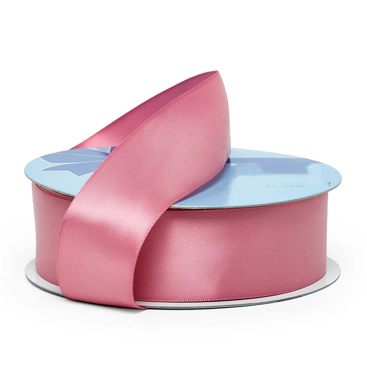 Smooth Satin Ribbon for Creative Crafting 1 1/2 '' X 50 yd Double Faced 1 / roll Colonial Rose