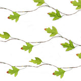 20 LED Maple Leaf Fairy Lights Battery Operated