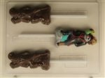 Pirate With Parrot On Shoulder Mold- CCH119